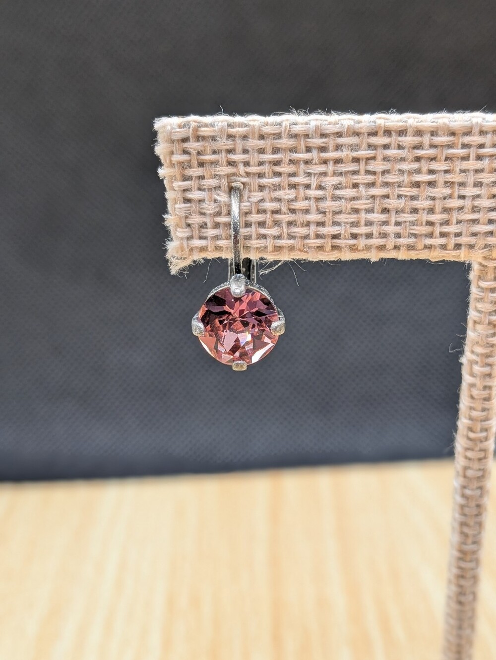 Sabika Pink Earrings - Picture 2 of 3